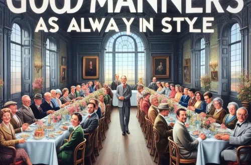 Dobre maniery - czy ktoś jeszcze o nich pamięta